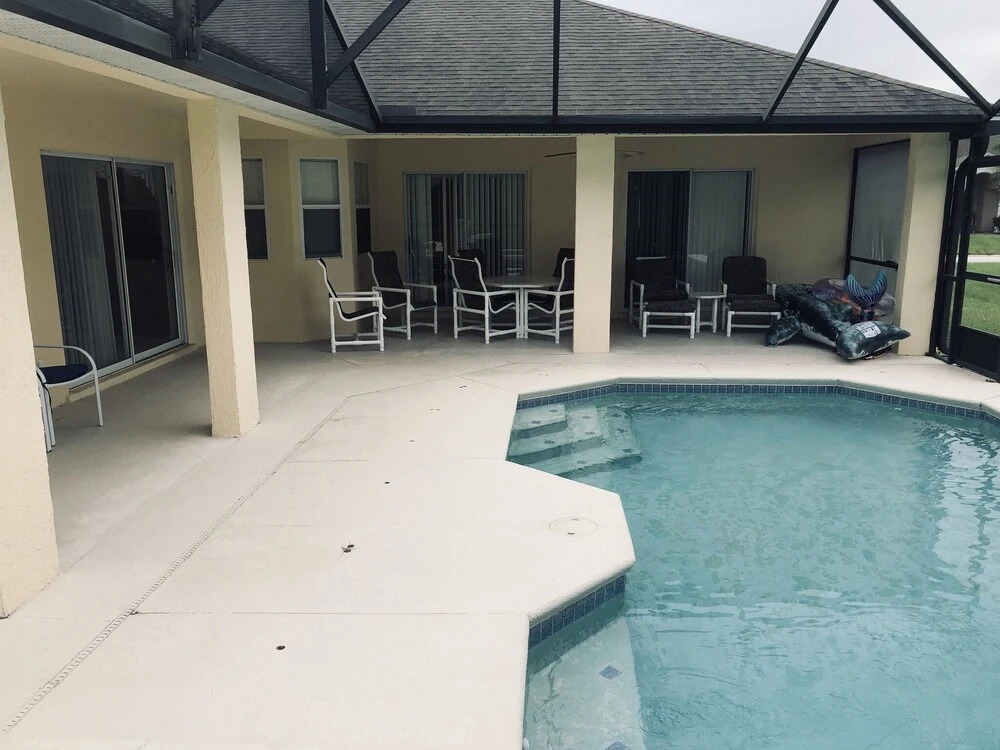Gorgeous 4 Bed Home with Private Pool and Game Room in Disney Area TR346MD