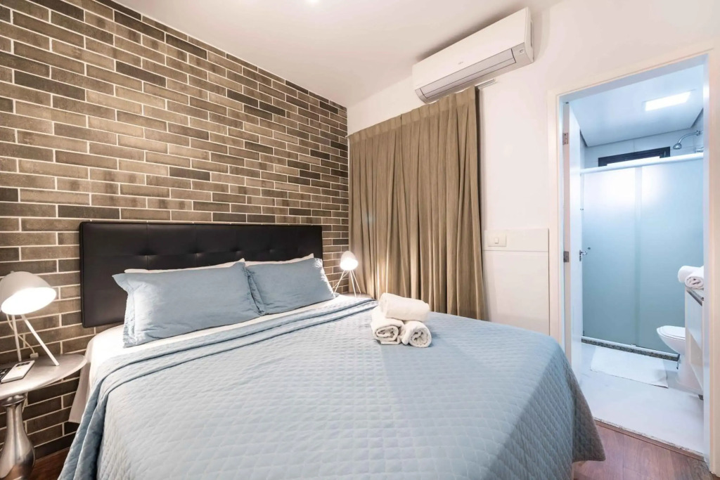 7 Aptos Premium Decorados 2 Qtos Suíte e 1 Qto Vista Panorâmica Varanda Piscina Academia Garagem WiFi Perto do Metrô SP