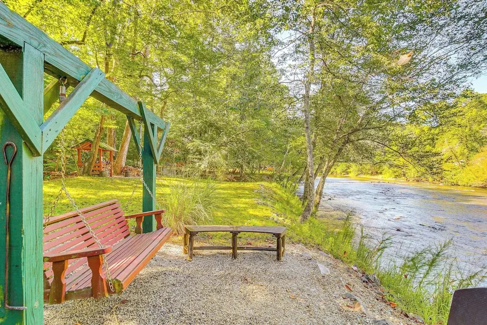 Serene Riverfront Escape in Ellijay, Georgia!