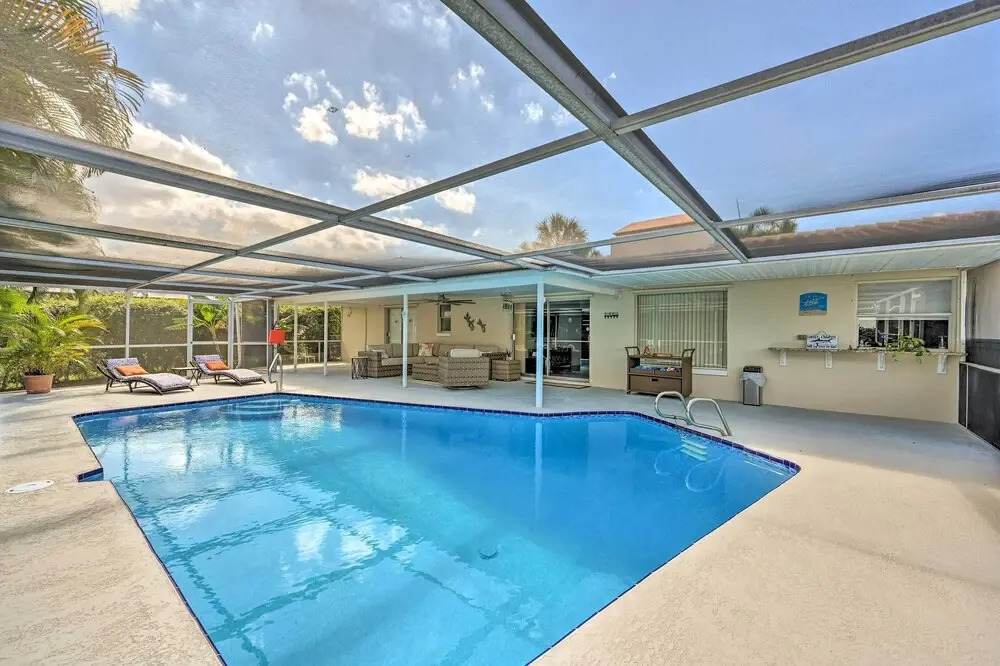 Bright + Airy Canalfront Getaway w/ Heated Pool!