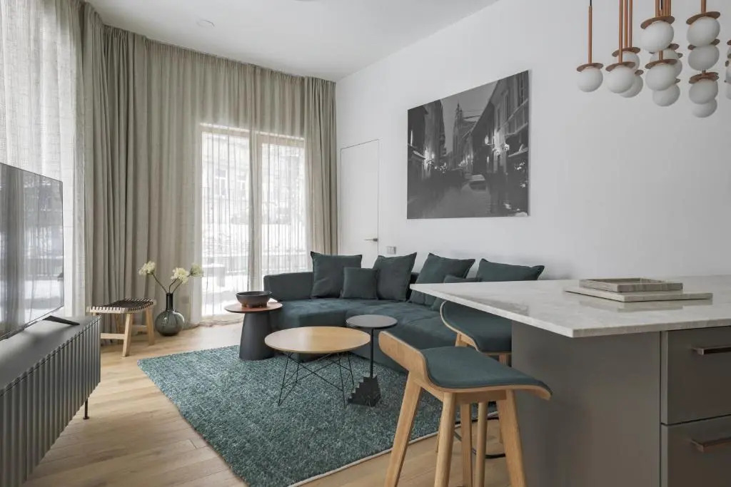2BR flat with terrace in Vilnius Old Town by IVIS House