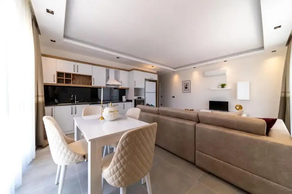 Modern Apartment With Shared Sauna in Alanya