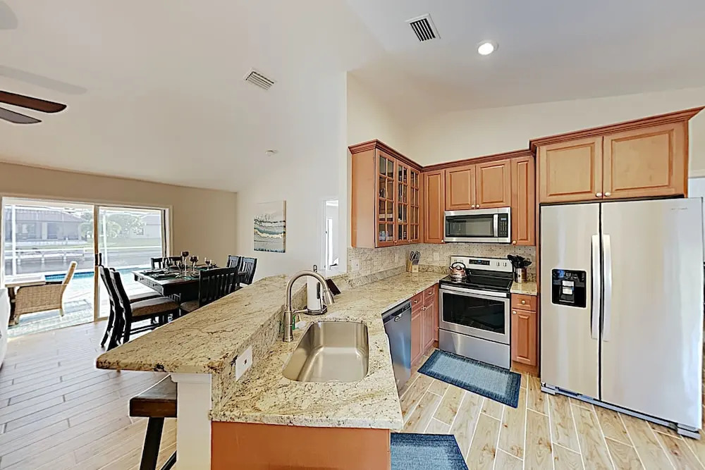 New Listing! Canal-front Getaway W/ Private Pool 3 Bedroom Home