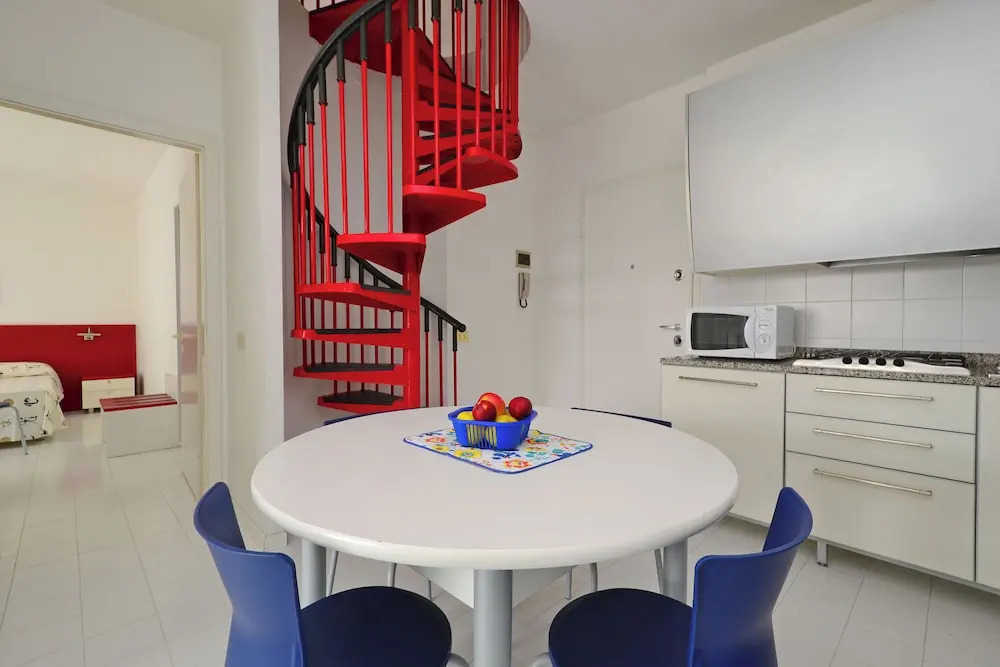Two Level Flat With Balcony