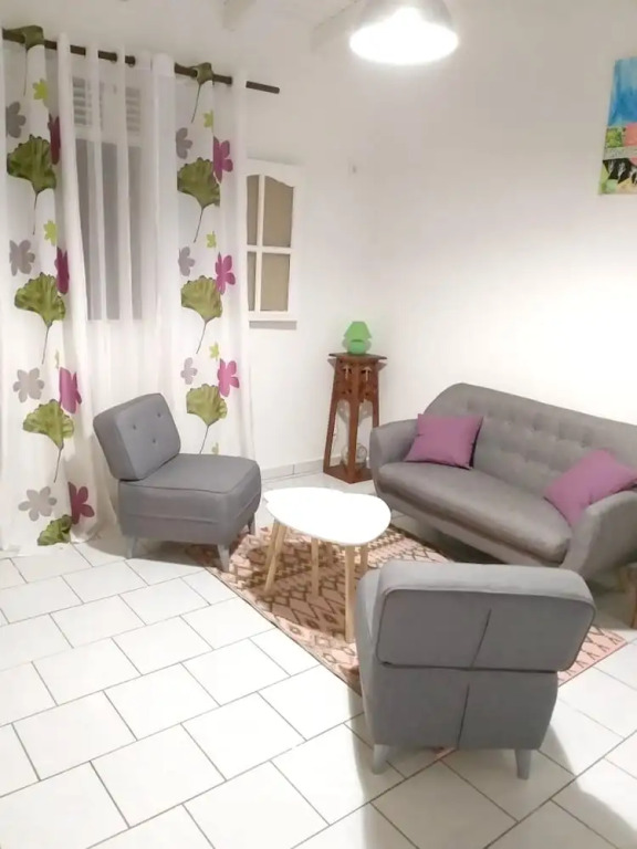 Apartment with One Bedroom in Deshaies, with Wonderful Sea View, Furnished Garden And Wifi - 9 Km From the Beach