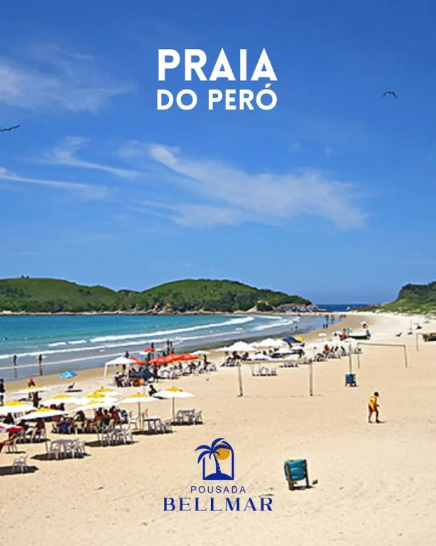 Pousada Bellmar Peró - Praia e Comércio 8 min andando