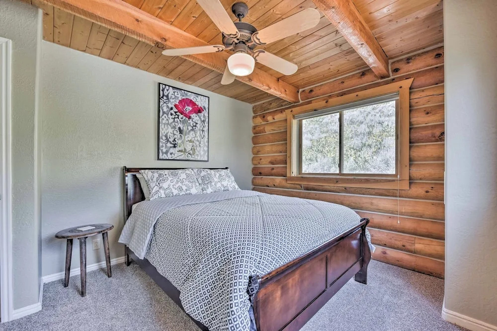 Spacious Hilltop Cabin w/ Deck & Scenic Views!