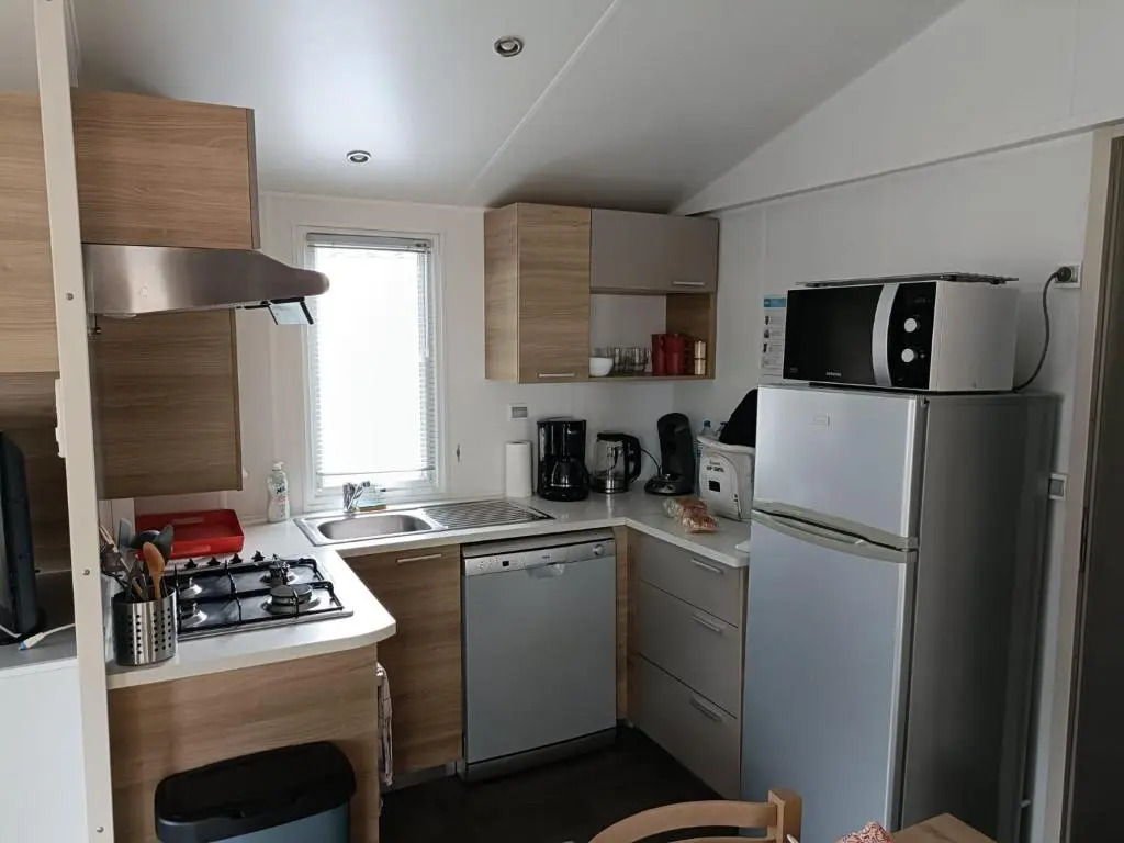 Mobil-home camping 4 étoiles La carabasse Vias