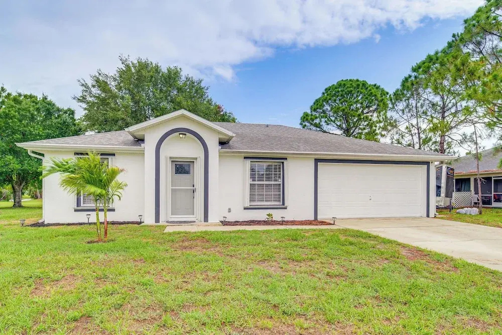 Private Yard + Patio: Central Sebastian Home!