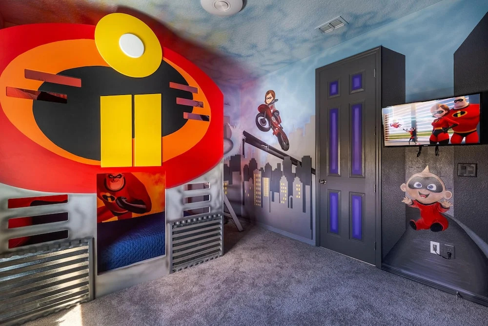 Sr024v: 8 Bed, Frozen, Incredibles, Ping Pong, Shuffle Board