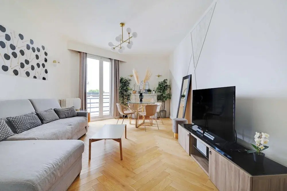 Modern & Refined 1bdr 4P - Roland Garros