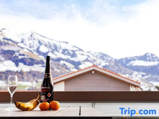 Swiss Alps Gruyère   3BR, BBQ and parking