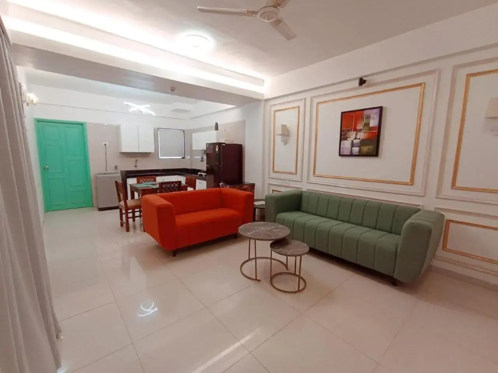 Most convenient 2 BR apartment in central Anjuna