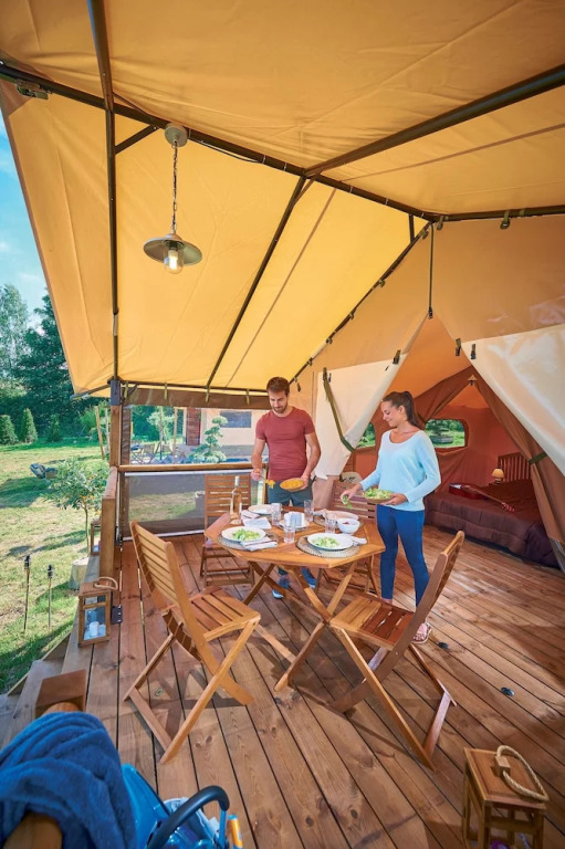 Camping la Peiriere - Lodge en Pays Cathare