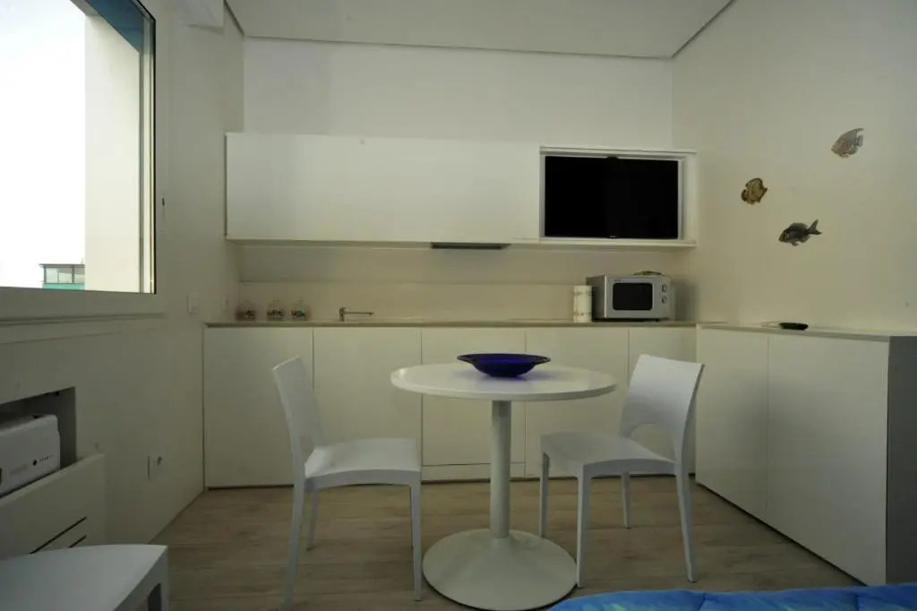 Monolocale 3 posti letto vista mare