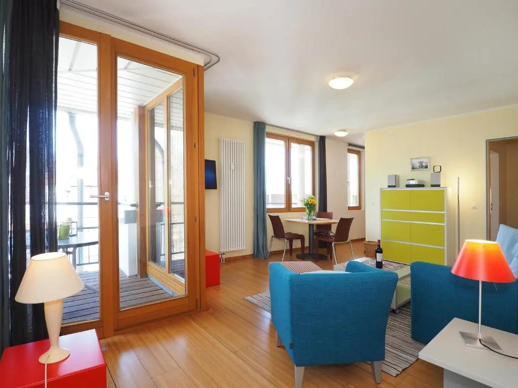 Kaiservillen Heringsdorf - Appartement mit 1 Schlafzimmer und Balkon D134