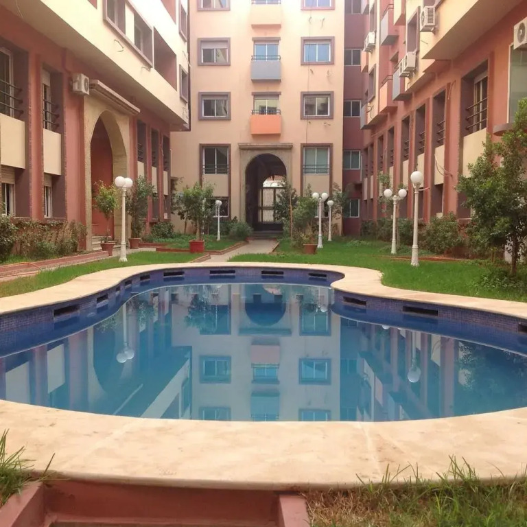 Apartment With 2 Bedrooms in Marrakesh, With Pool Access and Wifi