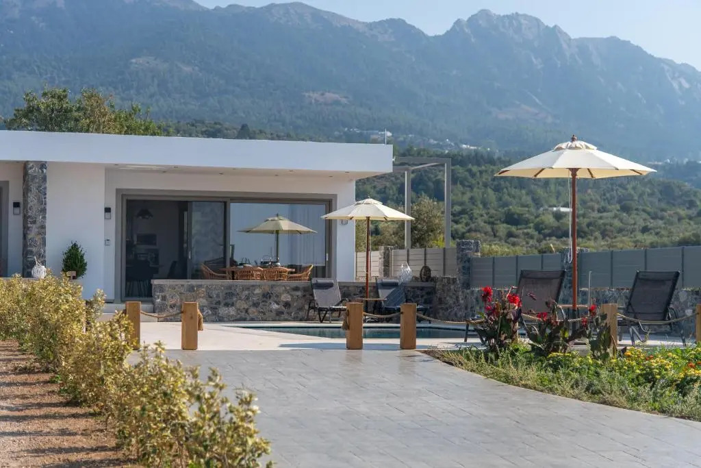 Private Villa Karydia with private pool