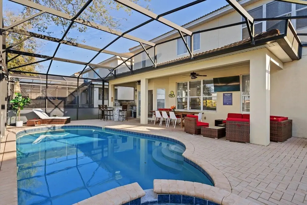6bd/4ba Private Pool Avengers Game Room