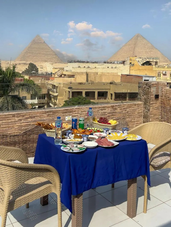 Green pyramids view