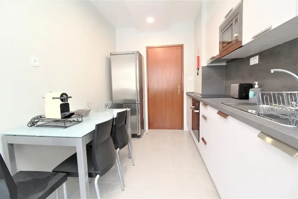 Grey Apartment in City Center with Sea View