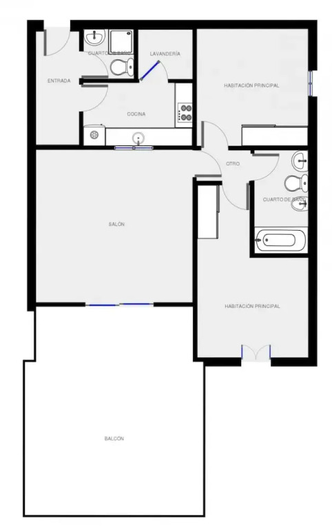 Coastal Apartment in Punta del Moral