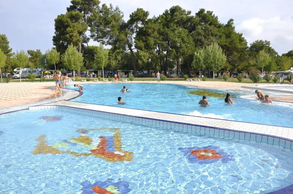 Eurocamp Mobile Homes at Campsite Bi Village