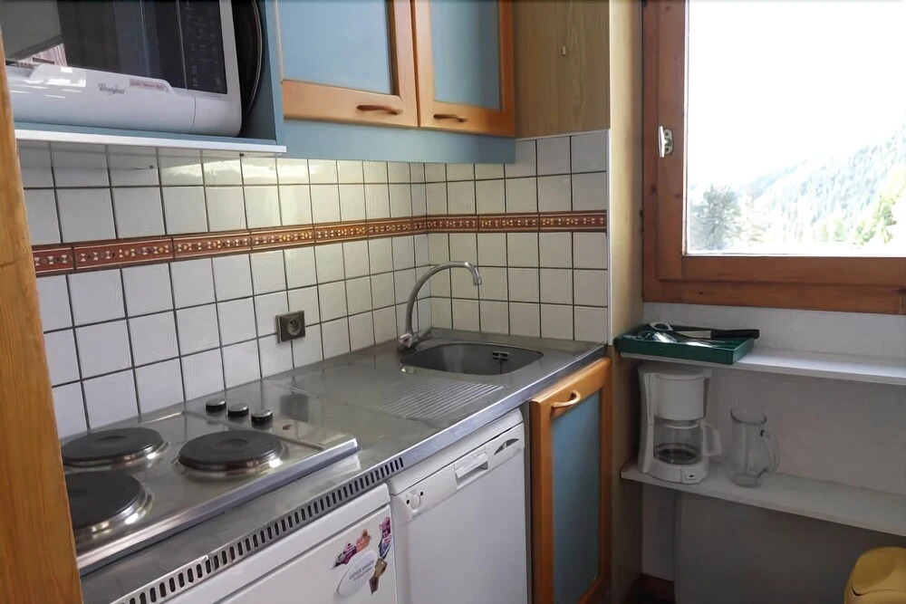 Belle Plagne Divisible Studio on the Slopes for 4 People of 28 mÂ² Ag122