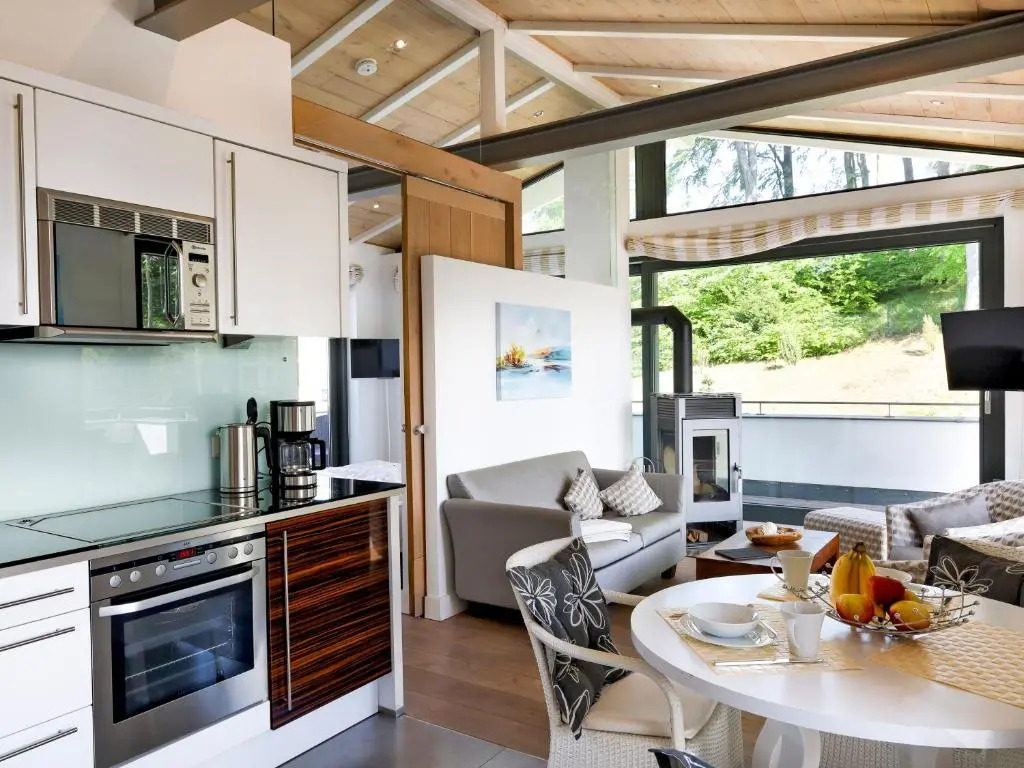 Villa Paula in Sellin - Penthouse mit Kamin und Dachterrasse