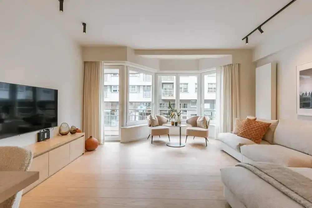 Trendy Apartment on top Location in Knokke for 7