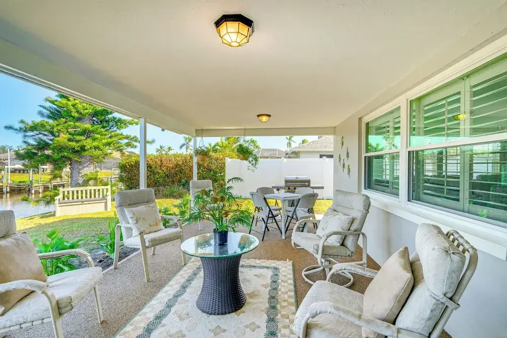 Dock + Patio w/ Canal View: Paradise in Cape Coral