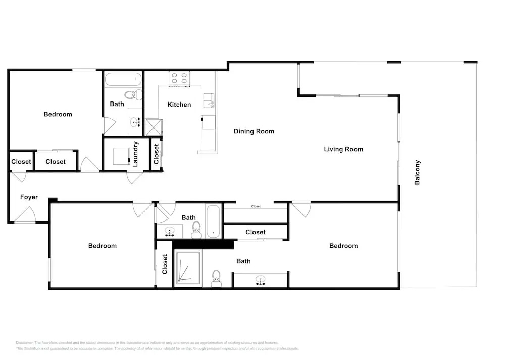 New Listing! Tranquil Corner Unit W/ Gym & Pools 3 Bedroom Condo