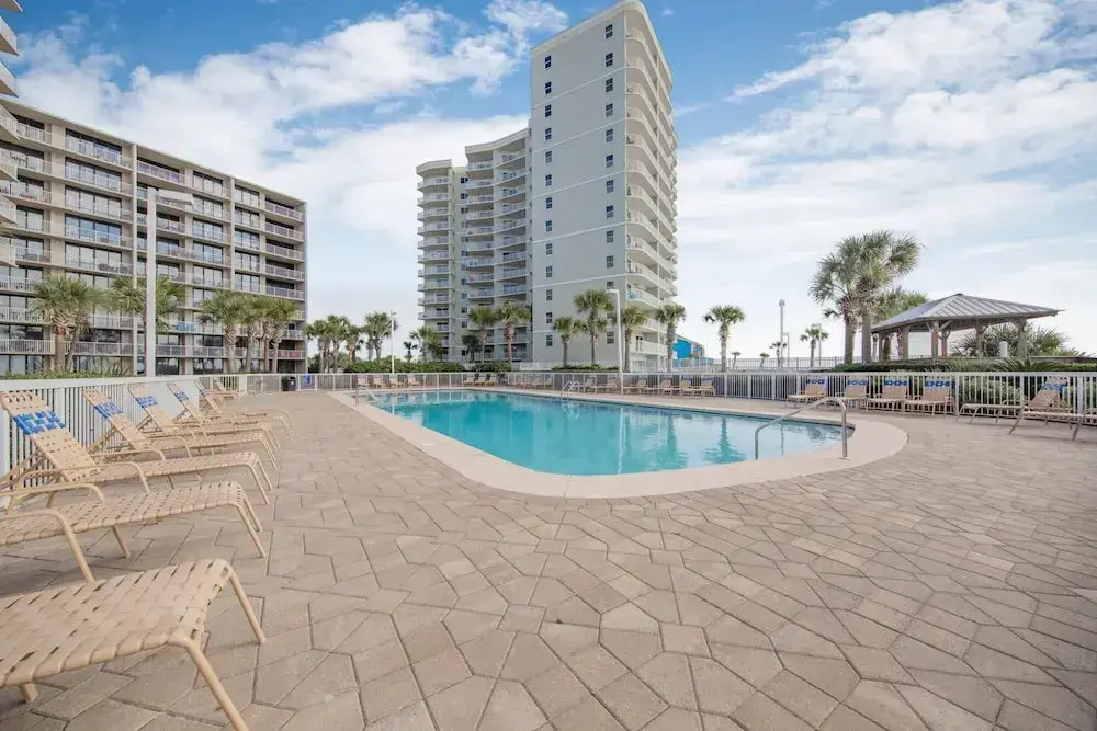 Tranquil Condo With Multiple Pools on White Sands