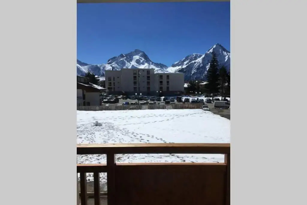 Appartement cosy Deux Alpes front de neige 34m2 6p