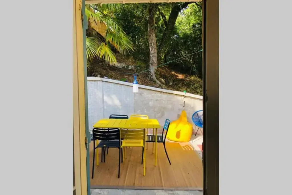 Appt 1 chambre calme clim jardin plage gare proche