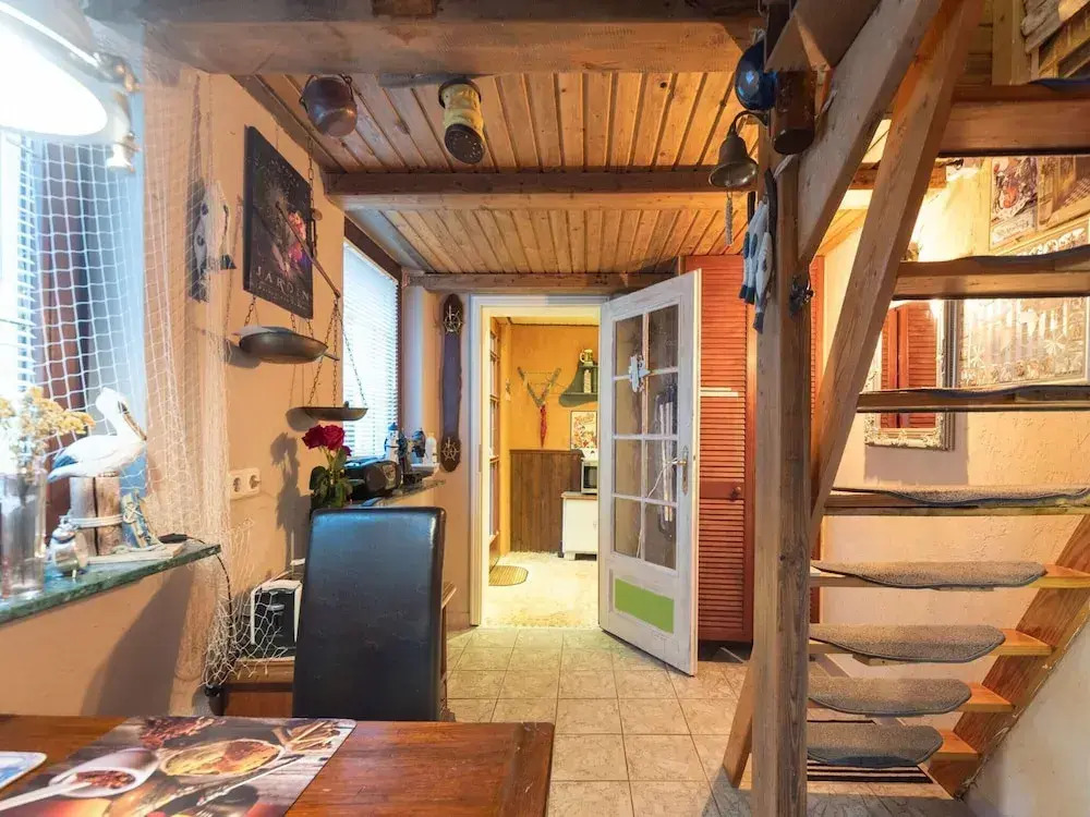 Comfortable Apartment in Wismar Mecklenburg With Fireplace
