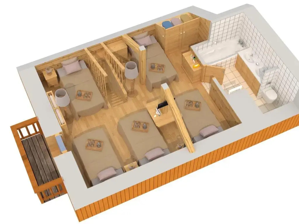 Chalet familial rénové avec sauna près des pistes - FR-1-565-10