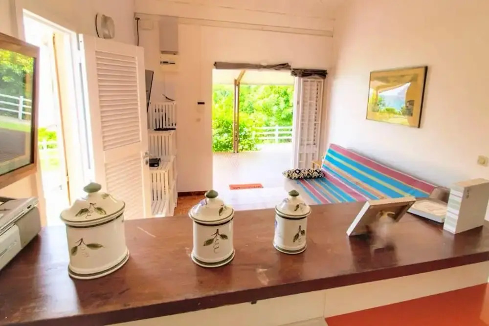 House with 2 Bedrooms in Le Diamant, with Wonderful Sea View, Enclosed Garden And Wifi - 50 M From the Beach