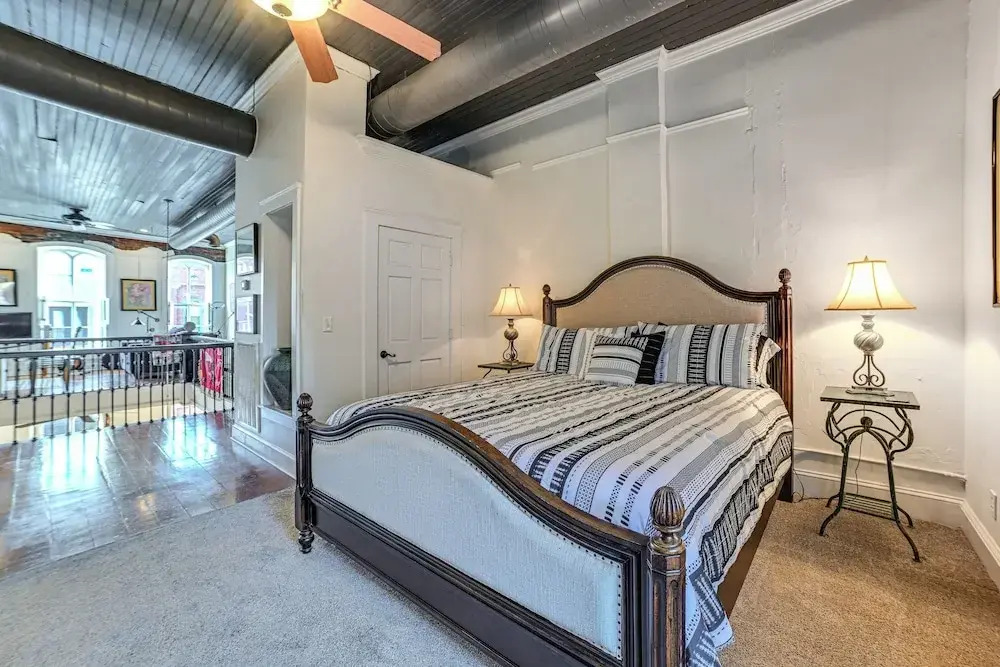 Steps to Historic Riverfront: Chic Dtwn Condo!