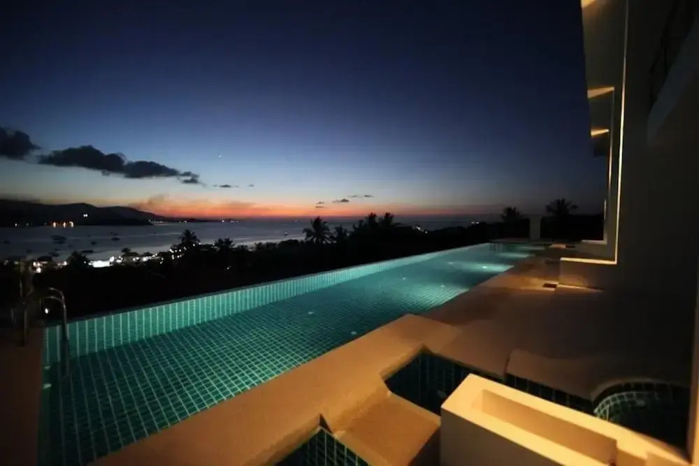 6 Bedroom Sunset Sea Views Twin Apartments SDV120/097-By Samui Dream Villas
