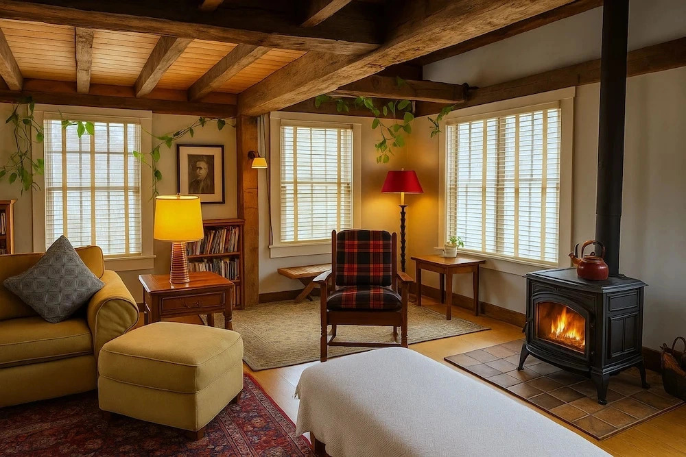 Magical Post and Beam Loft Downtown Newport