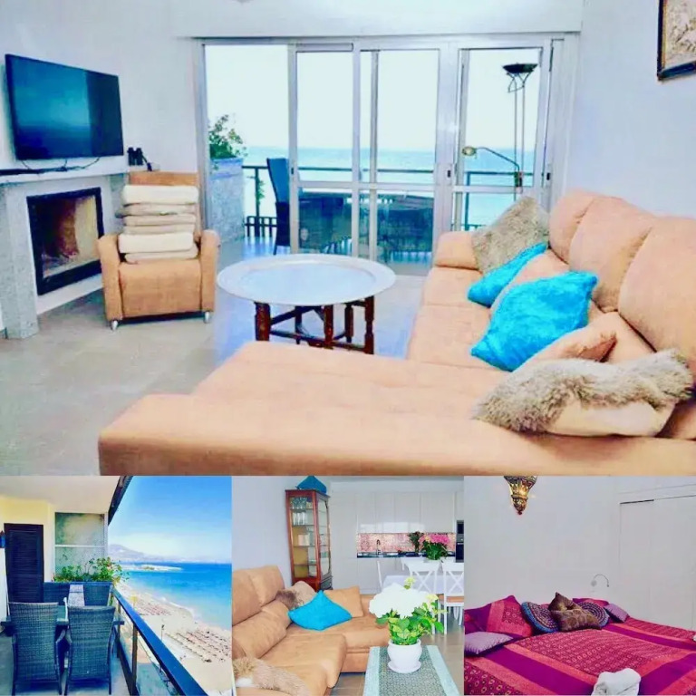 3BR Fuengirola Promenade - First Line Beach Apartment With Panoramic Sea Views