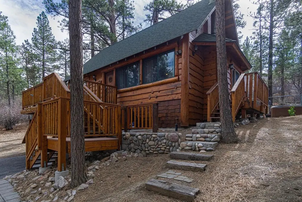 Living Log Cabin-1494 by Big Bear Vacations