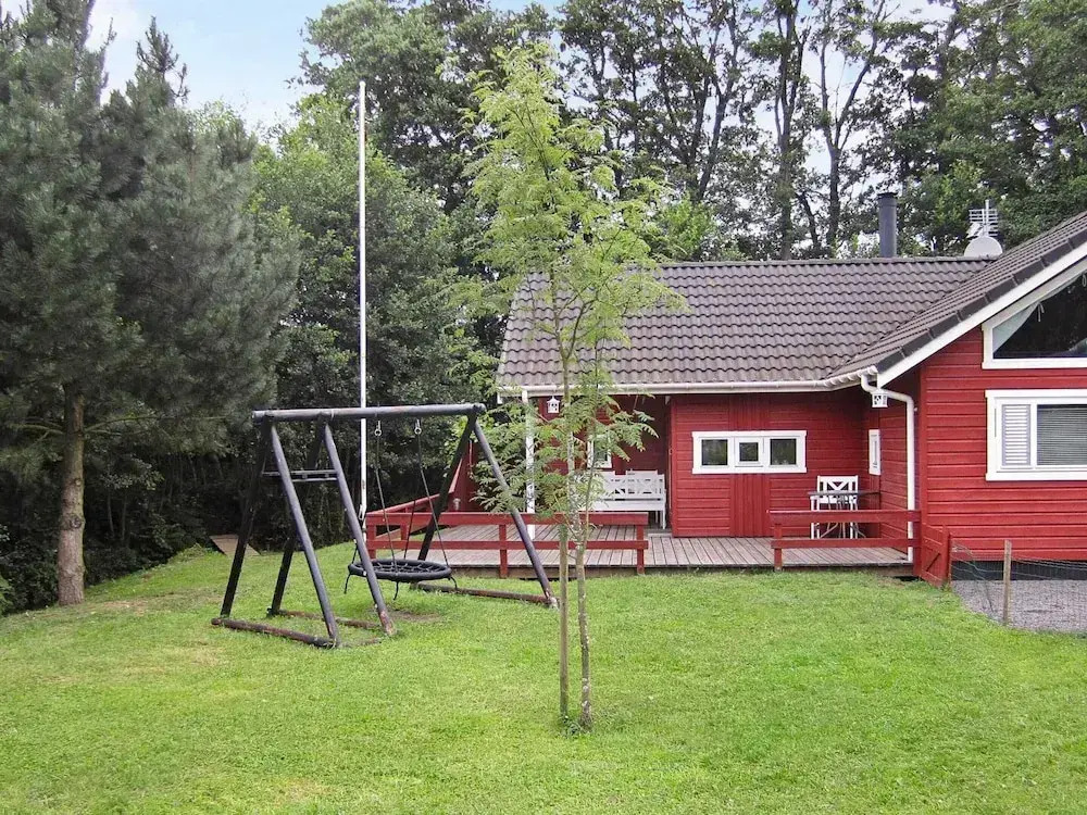 Quaint Holiday Home in Aakirkeby near Stream