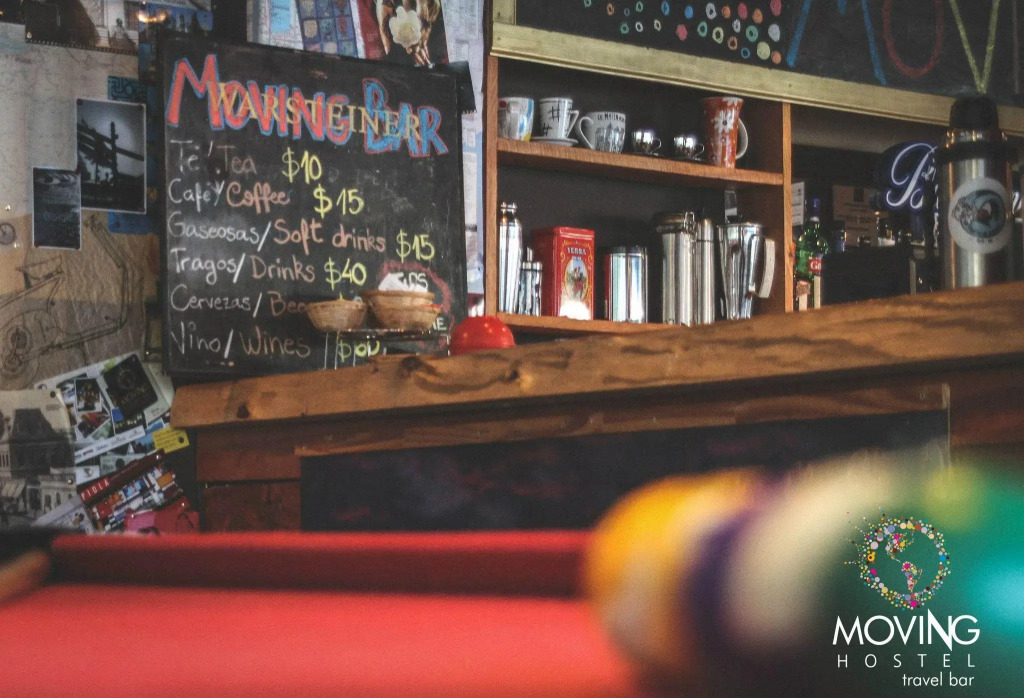 Moving Hostel Travel Bar