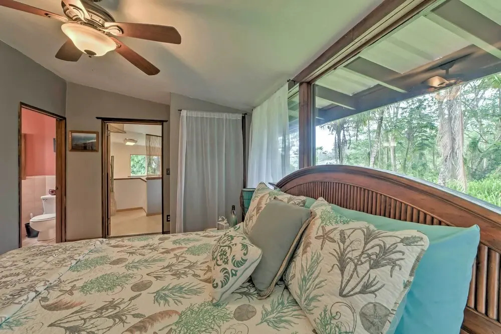 Tropical Cabana w/ Deck, Hot Tub & Lush Scenery!