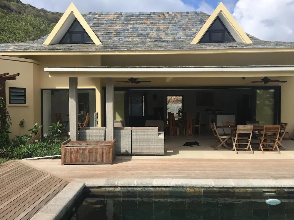 Villa With 3 Bedrooms In Riviere Noire With Wonderful Mountain View Private Pool Enclosed Garden