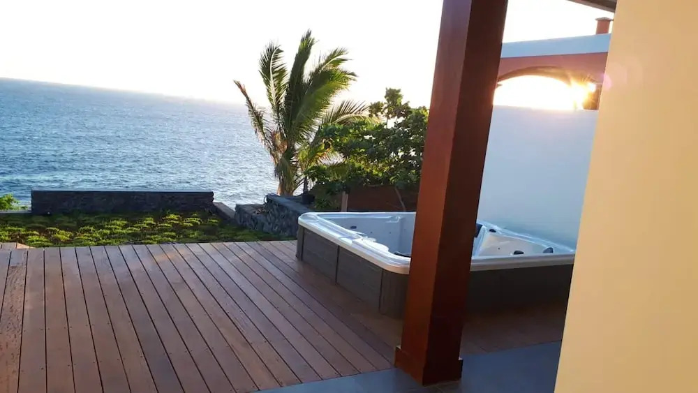 House With 3 Bedrooms in Saint Pierre, With Wonderful sea View, Enclos