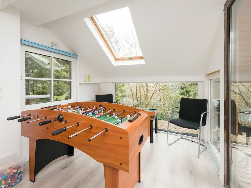 Large and interesting home in the Sauerland with several terraces and a garden