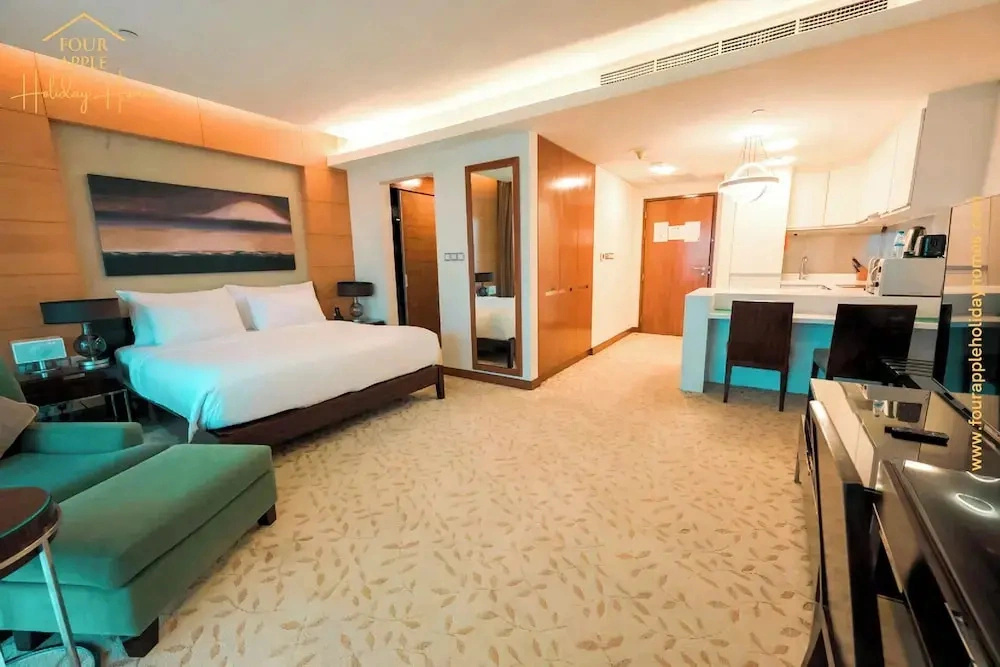 Lovely Studio Burj Khalifa View